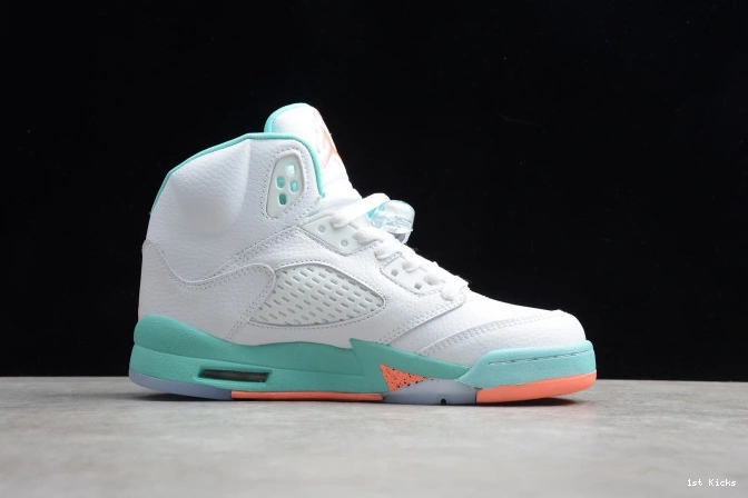 1st Kicks Shoes Jordan GS Aqua Air 5 Light 440892-100 0724